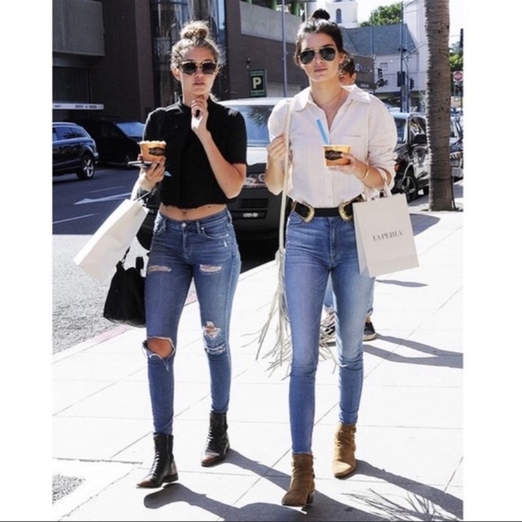 AGOLDE Sophie Distressed Skinny Jean | Size 29 - Picture 5 of 14